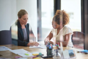 business women in meeting