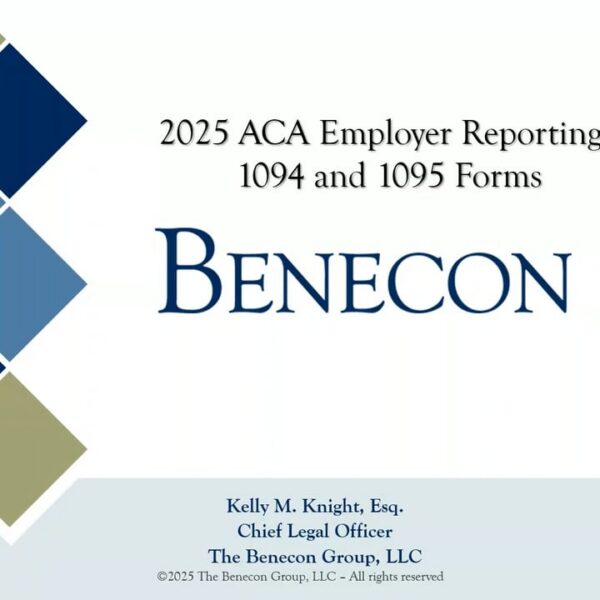 2025 ACA Employer Reporting (1094-1095 Forms)