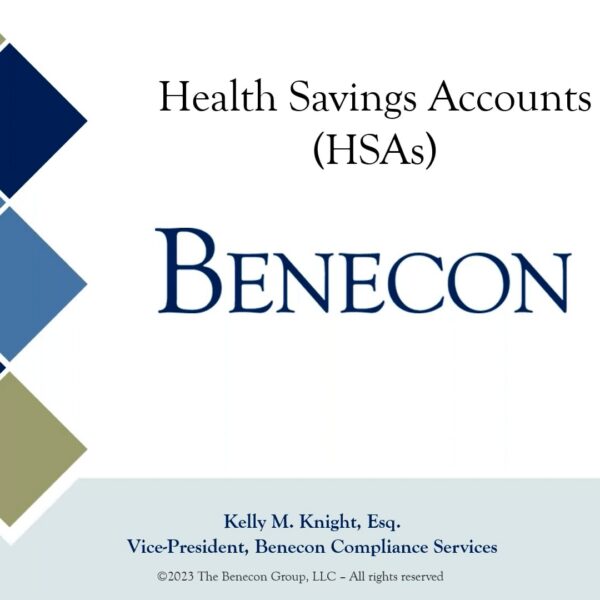 Health Savings Accounts (HSAs)