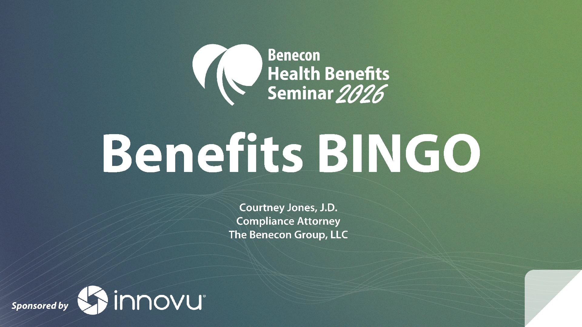 Benefits Bingo